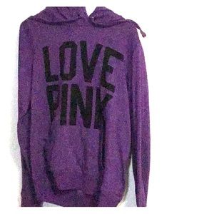 PINK Pullover purple sweater